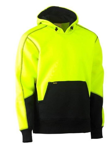 Picture of Bisley, Hi Vis Fleece Hoodie Pullover